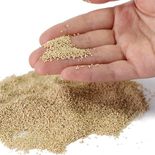 50g/100g Miniature Scenery 1.5mm Yellow Tree Granules Powder Grass Powder Railway Layout Accessories HQ16