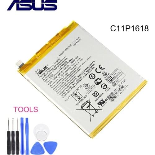 ASUS C11P1618 Original Phone Battery For ASUS Zenfone 4 Z01KD ZE554KL 3250mAh High Capacity