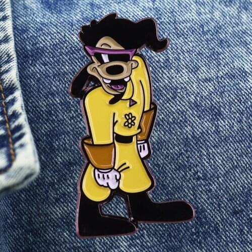 Cartoon Animal Character Gao Fei Brooch Metal Enamel Lapel Badge Collect Denim Jacket Backpack Pin Given Friends And Fans Gifts