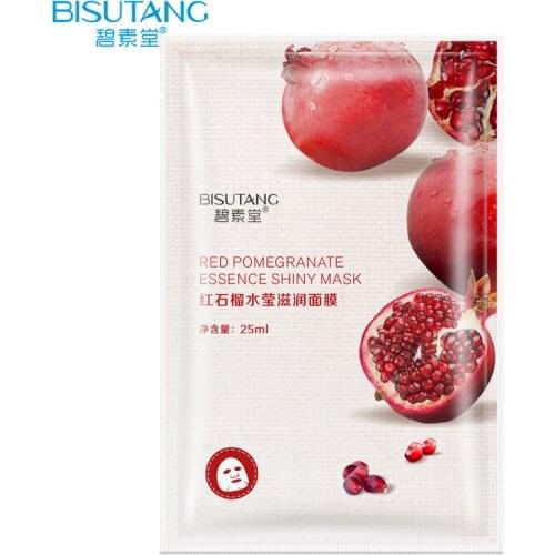 Pomegranate Essence Shiny Mask Orange Aloe Honey Plant Extract Moisturizing Mask Oil-control Whitening Wrapped Mask Skin Care