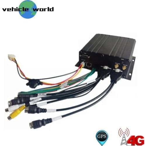 H.264 2.0MP AHD 1080P HDD 6Channels School Bus Vehicle Car Taxi Trailer Truck Mobile DVR with GPS 4G