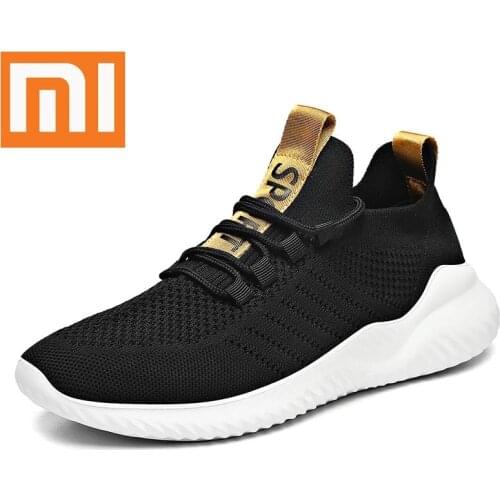 Xiaomi Men Sport Shoes Men Sneakers Men Casual Shoes Summer Men Running Shoes Lace-up Walking Shoes Outdoor Breathable