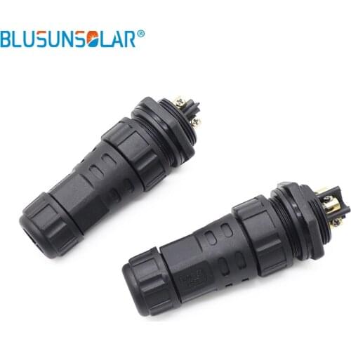 M25 Wire To Male Panel waterproof electrical connectors Thread Screw 2 pin,3 pin,4 pin for choose