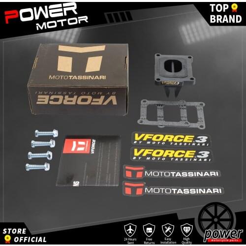 Motorcycle V-Force 3 Reed Valve System Kit Carbon Fiber For Yamaha YZ125 RM250 1995-2004 V302A