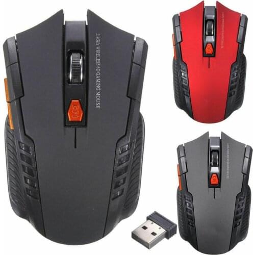 2.4Ghz Gaming Mouse 6D Key Gaming Wireless Mouse for Computer 2000DPI 6 keys Wireless Mice with USB Receiver for PC Laptop gamer