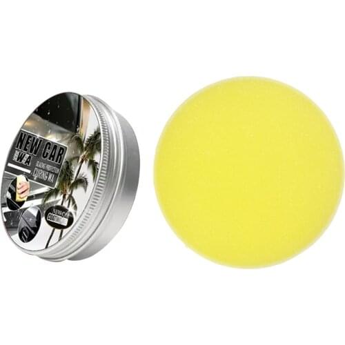 New Car Coating Wax With Sponge Scratch Repair Agent Paint Car Crystal Hard Wax Paint Care Waterproof Cera Auto Glossy Surface