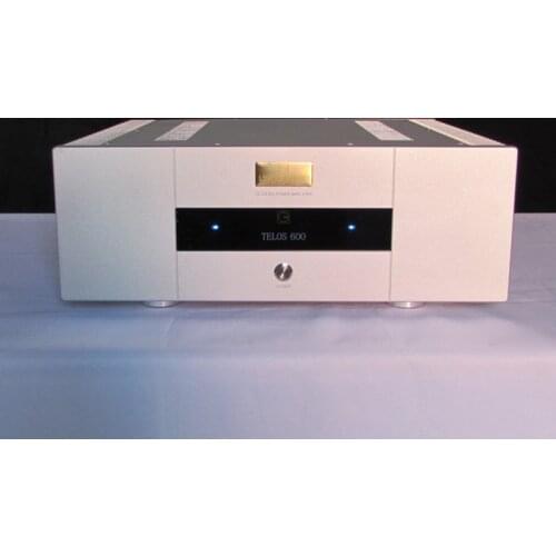 Latest arrival Reference Swiss GOLDMUND Telos 600 pure final stage fever hifi high-fidelity 350W+350 power amplifier