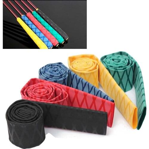 Fishing Rod Handle Non Grip Textured Heat Shrink Tubing Tube Sleeve 15-40mm