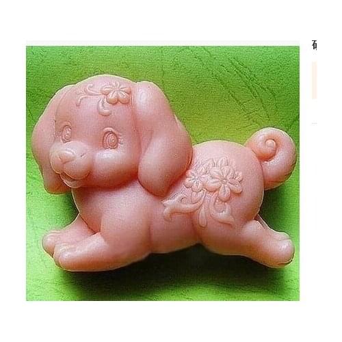 Zodiac dog modelling silicon soap mold fondant Cake decoration mold High-quality Handmade soap mold NO.:SO417