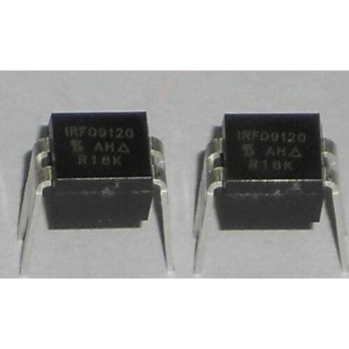 In Stock 100% New&original IRFD9120 IRFD9120PB 1.3A 100V DIP-4
