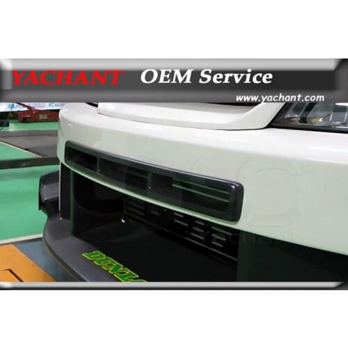 Car-Styling Carbon Fiber / FRP Fiber Glass Air Duct Intake Fit For URS Style Universal Triple Front Bumper Air Duct Intake