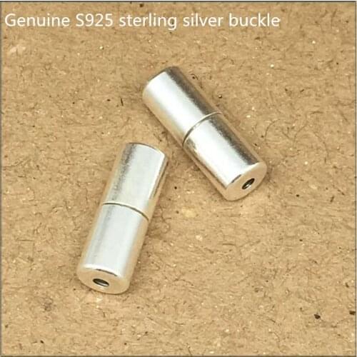 S925 pure silver buckle Silver clasp Bracelet clasp Necklace clasp Jewelry accessories Jewelry findings jewellery making supplie