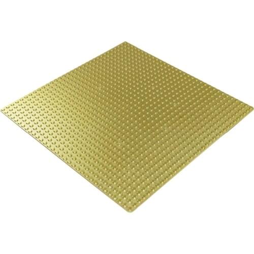 Golden Plate 32x32 mini Dot Baseplate MOC 25x25cm small base plate accessory building block brick particles brickset