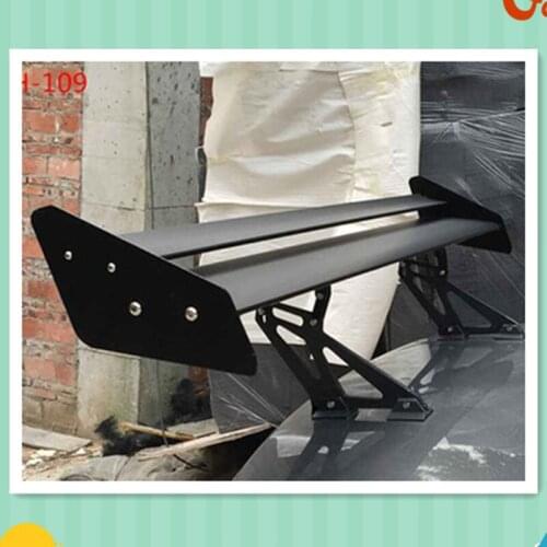 2020 New Car Spoiler Universal Sedan GT Rear Trunk Wing Spoiler Adjustable Double Deck Rear Trunk Car Accessories Spoilers Wings