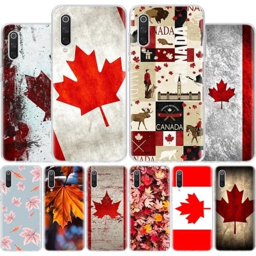 Retro Style Canada Maple leaf Cover Phone Case For Xiaomi Note 10 Mi 11 9 8 CC9 5X 6X 9T 10T A3 Poco X3 NFC F1 Pro Lite + Coque