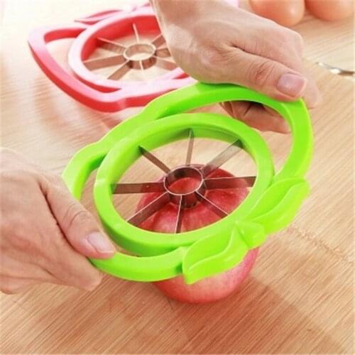 Kitchen Apple Slicer Corer Cutter Pear Fruit Divider Tool Comfort Handle for Kitchen Apple Peeler Fast Shipping