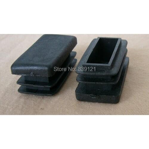 30*50 square tube plug plastic plug pipe plug pipe plug stainless steel pipe plug and Guan Dutou