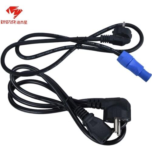 Powercon Plug For 7R 230W Beam Moving Head Light Moved Power Supply Cord DJSTAR DMX Stage Equipment Disco Party Event EU/US/AU