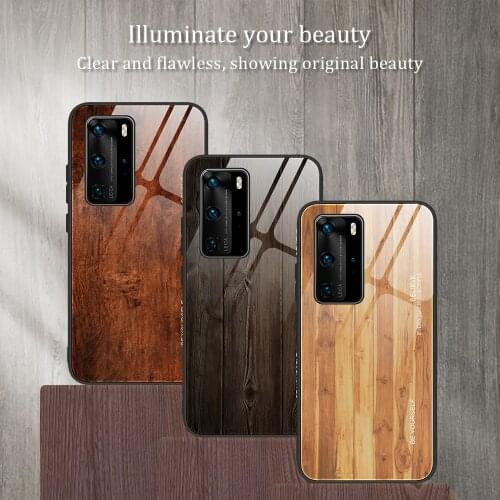 Soft Silicone Cover Glass case for Huawei P40 P20 P30 Pro P smart Z 2019 Honor 10 lite 8X 20 9X Pro 10i 20i Tempered Glass Case