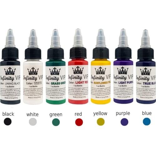 30ml Natural Plant Tattoo Ink Pigment for Semi-permanent Eyebrow Eyeliner Lip Body Arts Paint Makeup Tattoo Supplies Tools TSLM2