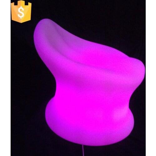 New 2016 Portable Glowing Baby Chair Waterproof LED Stools RGBW 16 Color Changing Children Stool Chiars Free shipping 2pcs/Lot