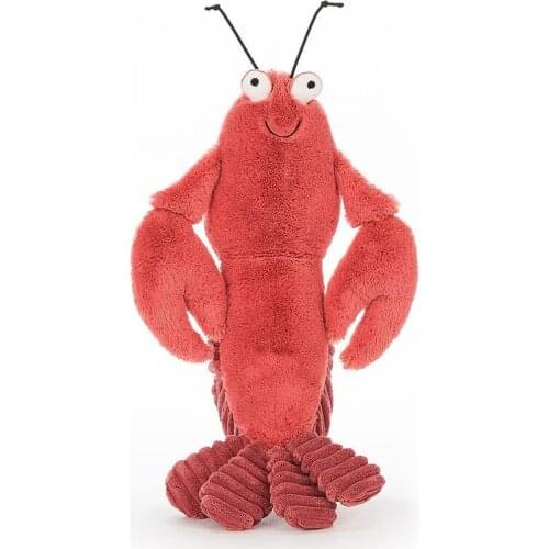 New Larry Lobster Plush Toys Cartoon Animal Shrimp Plush Dolls Funny Cute Movie Stuffed Lobster Toys For Children Kids Friends