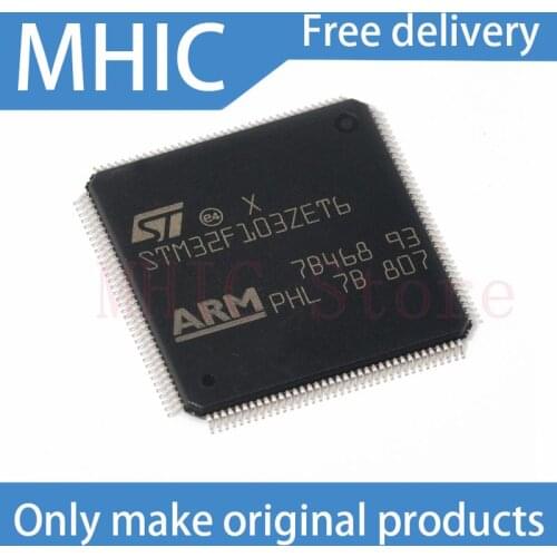 1PCS/LOT original authentic STM32F103ZET6 LQFP-144 ARM Cortex-M3 32-bit microcontroller MCU