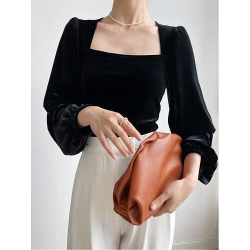 QWEEK Womens Black Shirts China