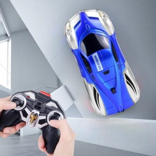 RC Car Interesting Fun Toy Attach To The Wall Run Stunt Car 2.4G Remote Control Electronic Racing Auto Gift for Children