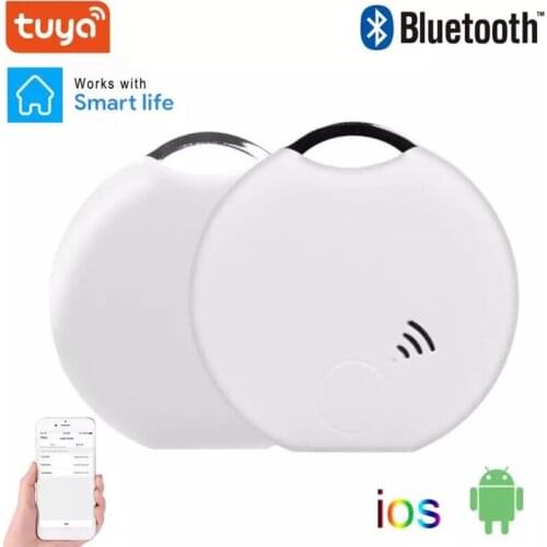 Tuya Mini Tracking Device Tag Key Child Finder Pet Tracker Location Bluetooth-compatible Tracker Smart Tracker Vehicle Anti-lost