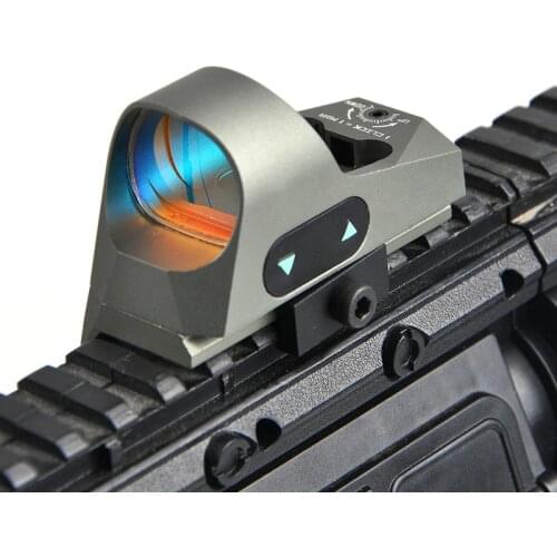 Tactical 1x25 Mini Red dot sight Reflex Sight 3 MOA Dot Reticle Red Dot Hunting Scope Picatinny QD Mount for Rifles Carbines