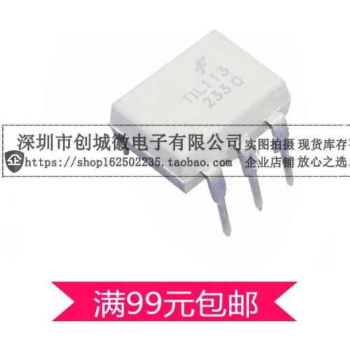 TIL113 TIL113M Darlington optocoupler DIP-6