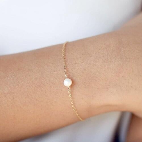 ZHOUYANG 925 Sterling Silver Pearl Charm Bracelets for Women Simple 3 Color 925 Bangles Gift Fine Jewelry EMBL006