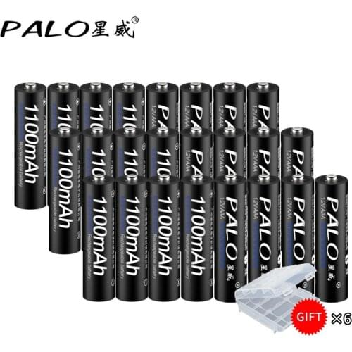24pcs/lot New AAA 1100mAh NI-MH 1.2V Rechargeable Battery AAA Battery 3A rechargeable battery NI-MH battery for camera,toy