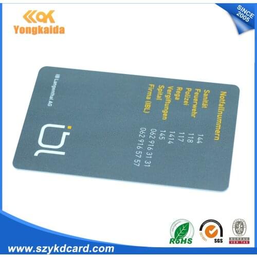 1000pcs/lot 13.56MHz HF contactless IC card smart card TI2048 pvc card printing