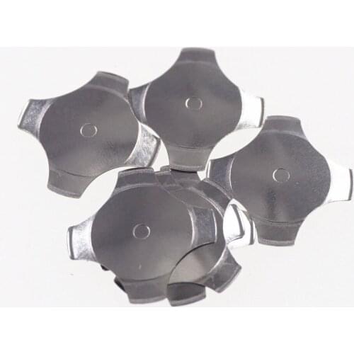 1000pcs/lot Metal dome 10.0mm Diameter cross type X shape center Dimple 250 gf snap dome Rohs OEM order by mail