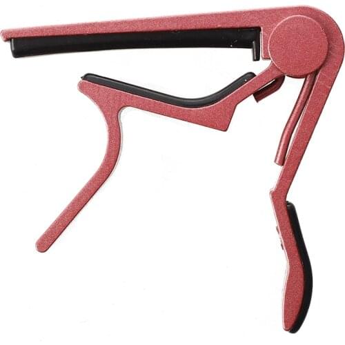Quick Capo Acoustic Guitar Pink Electrica