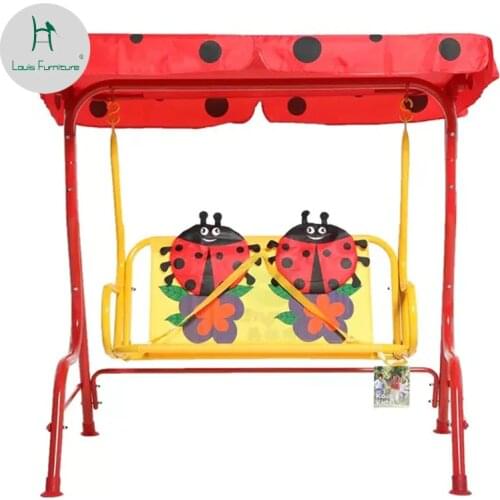 Louis Fashion Children Swing Small Indoor Home Kindergarten Baby Toy Outdoor Hanging Chair Garden