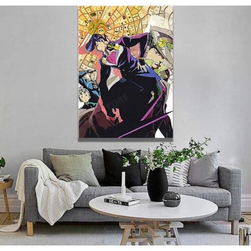 Home Decorative Jojo S Bizarre Canvas HD Prints Paintings Modular Japanese Animation Role Pictures Wall Poster Artwork