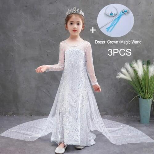 Princess Dress For Girls Kids Halloween And Christmas Carnival Costume Party Dress Clothes Girl Birthday Dress Vestidos