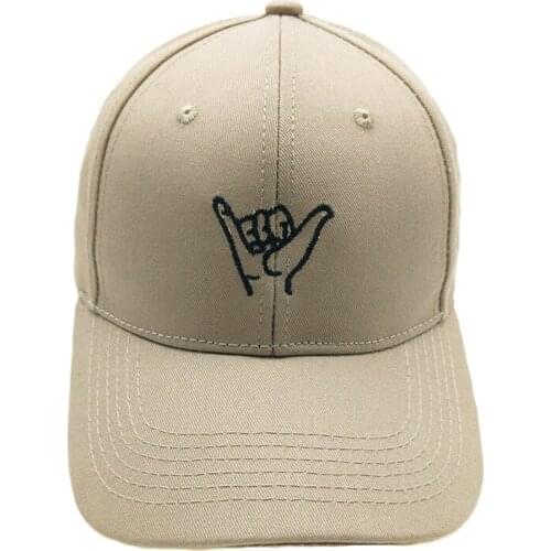 New Finger Embroidery Cap Spring Summer Outdoor Leisure Baseball Hat Adjustable Hip Hop Caps Womens And Mens Cotton Hat TG0182