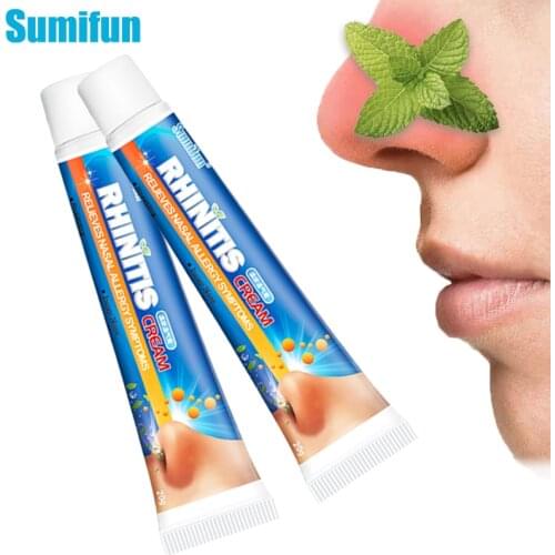 20ml Nasal Treatment Cream Rhinitis Sinusitis Chronic Nasal Congestion Nose Itch Chinese Traditional Medical Herbal Ointment