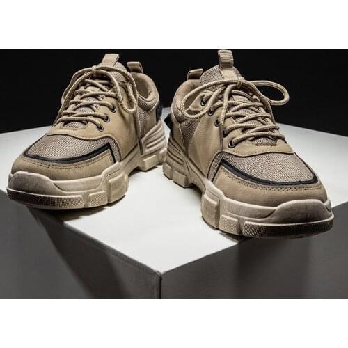 2021 Mens Outdoor Sneakers Walking Sport Shoes Leisure Driving Casual Running Non-Slip Tennis Work Platform Heren Schoenen