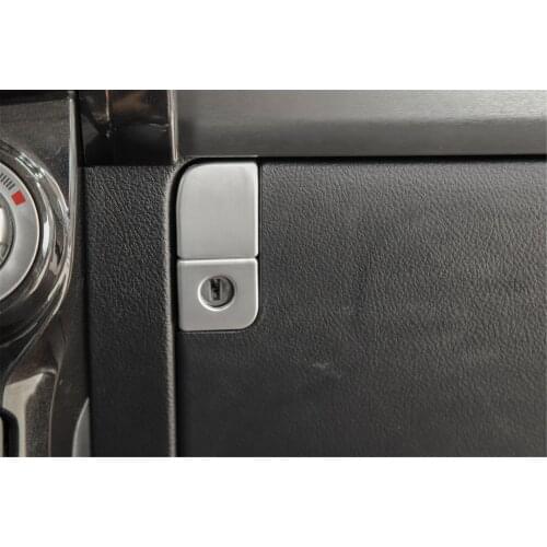 Copilot Storage Box Switch Decorative Cover Trim Sticker for Toyota 4Runner 2010+ Stylish Car Accessories Interior Decoration