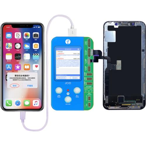 JC V1s For iphone 7-11ProMax Photosensitive Original Color Touch Shock Baseband Logic Almighty Battery Fingerprint Programmer