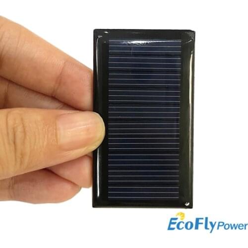 5V 35mA 53x30mm Solar Panels Polycrystalline Silicon Mini Solar Power Cells PV DIY Battery Power Charge Module Kits