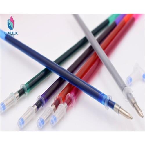 0.7mm diameter 5 pcs 13cm long multi color washable pen erasable markder for cross stitch accessories fabric art tools for sal