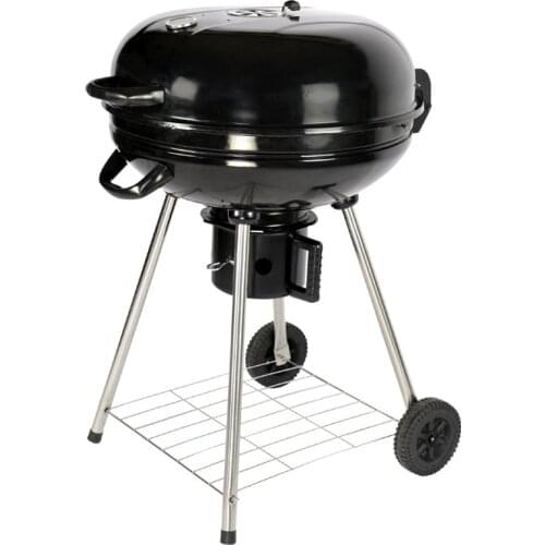 22 Inch Basketball Type Outdoor Grill, Stainless Steel Charcoal Grill, Easy To Carry BBQ Grill