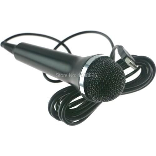 Universal USB Wired Microphone for PS4 PS3 Xbox One Xbox 360 Wii PC black High performance microphone for gamer
