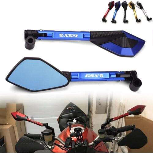 GSX-R Motorcycle Handlebar Mirrors Anti Glare Hawk-Eye Rearview Mirrors For Suzuki GSXR 600 750 1000 K1 K2 K3 K4 K5 K6 K7 K8 K9